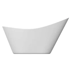 Nova Bathroom Nova 1570 Modern Small Free Standing Slipper Bath -Deals Accessory Ranges Store fb62 detail1