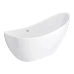 Nova Bathroom Nova 1750 Modern Free Standing Slipper Bath -Deals Accessory Ranges Store fb64 d1