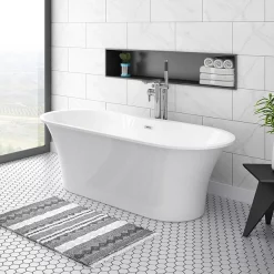 Victorian Plumbing Alps 1660 X 735 Modern Roll Top Bath -Deals Accessory Ranges Store fb808af lrg