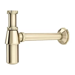 Victorian Plumbing Traditional Gold Click Clack Basin Waste + Bottle Trap Pack -Deals Accessory Ranges Store gbwbt d1