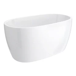 Victorian Plumbing Snowden 1300 Small Modern Freestanding Bath -Deals Accessory Ranges Store gd8203 d2