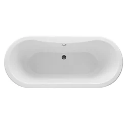 Nuie Grosvenor 1500 Small Double Ended Roll Top Bath Inc. Chrome Legs -Deals Accessory Ranges Store grosvenor1500mmdoubleendedfreestandingbathwithchromelegsetd1