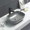 Arezzo Matt Grey Ceramic Unslotted Click Clack Basin Waste