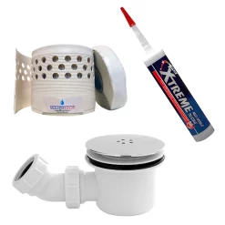 Victorian Plumbing Shower Enclosure - Installation Pack -Deals Accessory Ranges Store ip08 l