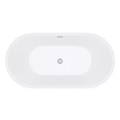 Klyn Bathroom Brooklyn 1500 X 750mm Small Double Ended Free Standing Bath -Deals Accessory Ranges Store lbt27wdetail4n