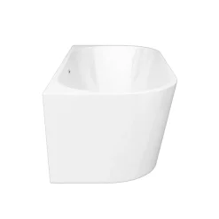 Victorian Plumbing Apollo Back To Wall Modern Curved Bath (1700 X 800mm) -Deals Accessory Ranges Store lbt40w n d3