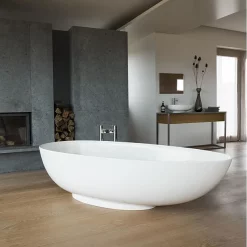 Clearwater Bath Clearwater Teardrop Petite 1690 X 820mm ClearStone Gloss White Bath -Deals Accessory Ranges Store m10fcs d1