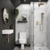Multipanel Linda Barker Calacatta Marble Bathroom Wall Panel