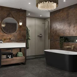 Multipanel Linda Barker Corten Elements Bathroom Wall Panel -Deals Accessory Ranges Store mp8832nd1