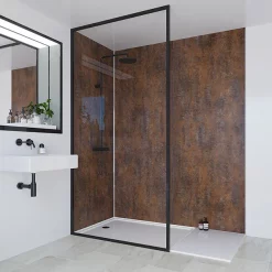 Multipanel Linda Barker Corten Elements Bathroom Wall Panel