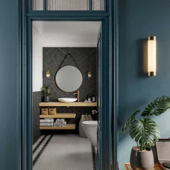 Multipanel Linda Barker Nero Grafite Bathroom Wall Panel -Deals Accessory Ranges Store mp9485 n d1