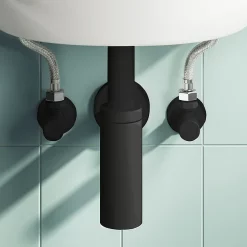 Arezzo Matt Black Trap And Isolating Set -Deals Accessory Ranges Store mrtismb l