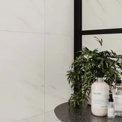 Multipanel Tile Effect Levanto Marble H2400 X W598mm Bathroom Wall Panel - Hydrolock Tongue And Groove -Deals Accessory Ranges Store mt812st1001 d1