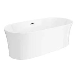 Monza­­ Bathroom Monza 1700 X 800 Curved Double Ended Free Standing Bath -Deals Accessory Ranges Store mz13b d1