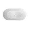 Crosswater MPRO Petite Stone Gloss Freestanding Bath (1500 X 800mm) -Deals Accessory Ranges Store n1acscw d3 1