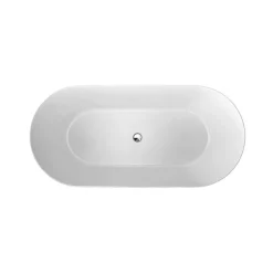 Crosswater MPRO Grande Matt White Clearstone Freestanding Bath (1690 X 800mm) -Deals Accessory Ranges Store n2acscw d1