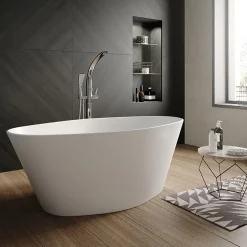 Hudson Reed Rose L1510 X W760mm Oval Freestanding Bath -Deals Accessory Ranges Store nbb002 l