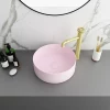 Arezzo Matt Pink Ceramic Unslotted Click Clack Basin Waste -Deals Accessory Ranges Store pnkcw02 d2