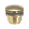 Crosswater MPRO Universal Basin Click Clack Waste - Brushed Brass Unlacquered