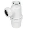 Victorian Plumbing Floplast White Bottle Trap 76mm Seal X 32mm TB37