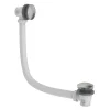 Crosswater MPRO Bath Click Clack Waste - Brushed Stainless Steel