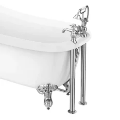 Chatsworth Luxury Roll Top Bath Pack - Chrome -Deals Accessory Ranges Store rtbpn n d1