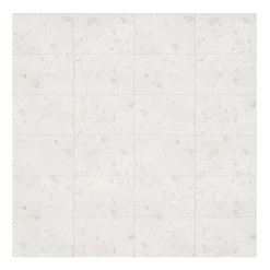 Multipanel Tile Effect White Terrazzo H2400 X W598mm Bathroom Wall Panel - Hydrolock Tongue And Groove -Deals Accessory Ranges Store samp020 l