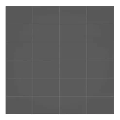 Multipanel Tile Effect Dust Grey H2400 X W598mm Bathroom Wall Panel - Hydrolock Tongue And Groove