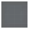 Multipanel Tile Effect Monument Grey H2400 X W598mm Bathroom Wall Panel - Hydrolock Tongue And Groove