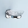 Silverdale Bathroom Silverdale Luxury Victorian Crystal Soap Dish - Chrome -Deals Accessory Ranges Store silverdaleluxuryvictoriancrystalsoapdishchromel