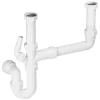 McAlpine Plumbing Product McAlpine 2.0 Bowl Kitchen Sink Plumbing Kit With 1 Nozzle -Deals Accessory Ranges Store sk2 l