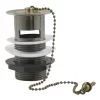 Chatsworth Antique Brass Slotted Basin Waste With Plug & Ball Chain -Deals Accessory Ranges Store slplbra d2