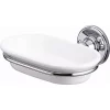 Urlington Bathroom Burlington Ceramic Soap Dish With Chrome Holder -Deals Accessory Ranges Store soapdisha1chrverylarge