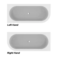 Ideal Standard Adapto 1780 X 780mm Double Ended Corner Bath With Clicker Waste -Deals Accessory Ranges Store t466101 d3
