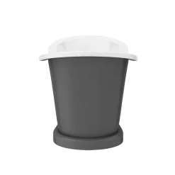 Trafalgar Grey 1685 X 745 Double Ended Slipper Roll Top Bath -Deals Accessory Ranges Store tgry1685nd2