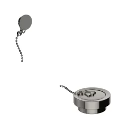 Heritage Bathroom Heritage Slotted Basin Waste - Brushed Nickel