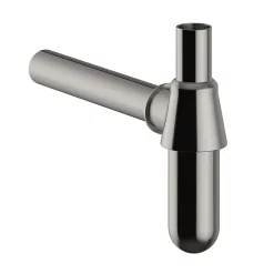Heritage Bathroom Heritage Traditional Bottle Trap - Brushed Nickel