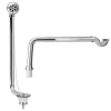 Victorian Plumbing Traditional Luxury Exposed Free Standing Bath Drainage Kit - Chrome -Deals Accessory Ranges Store traditionalluxuryexposedfreestandingbathdrainagekitdetail1