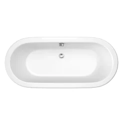 Trojan Savoy 1700 X 755mm Double Ended Freestanding Bath -Deals Accessory Ranges Store trsa1700 d1