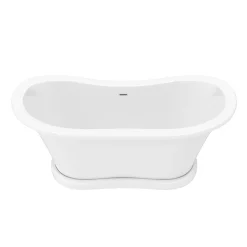 Trafalgar 1685 X 745 Double Ended Slipper Roll Top Bath -Deals Accessory Ranges Store twht1685 n d3