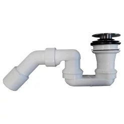 Villeroy & Boch Villeroy And Boch Click Clack Bath Waste And Trap - Chrome