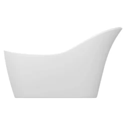Victorian Plumbing Vienna 1520 Small Modern Slipper Bath -Deals Accessory Ranges Store vienna1520smallmodernslipperbathd1
