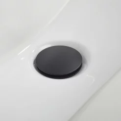 Bristan Black Round Basin Clicker Waste -Deals Accessory Ranges Store wbasin04blk d1