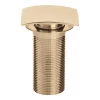 Bristan Square Unslotted Clicker Basin Waste - Gold -Deals Accessory Ranges Store wbasin07g l