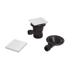 Bristan - Square Clicker Bath Waste With Overflow