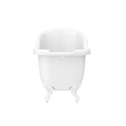 Victorian Plumbing Oxford 1710 Roll Top Slipper Bath + White Leg Set -Deals Accessory Ranges Store whtox1710b d4